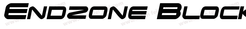 Endzone Block Heavy字体转换